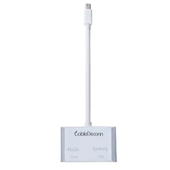 

Hdmi Hd Line Minidp To Vga/Hdmi 4Kx2K Two In One Computer Cable