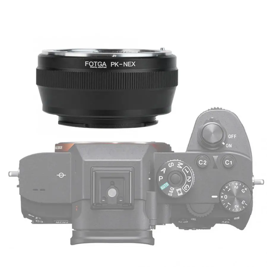 FOTGA ручной регулятор резкости кольцо для объектива Pentax PK подходит для камеры sony NEX