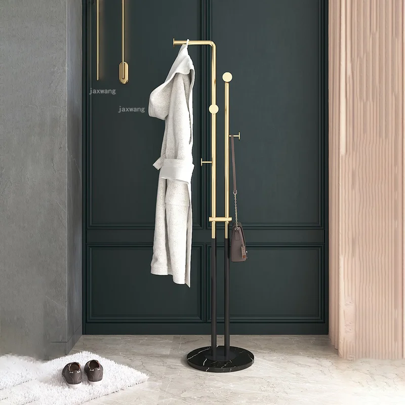 Nordic Living Room Sofa Floor Coat Rack Simple Modern Home Furniture Bedroom Hanger Wrought Iron Clothing Store Hotel Hat Stand