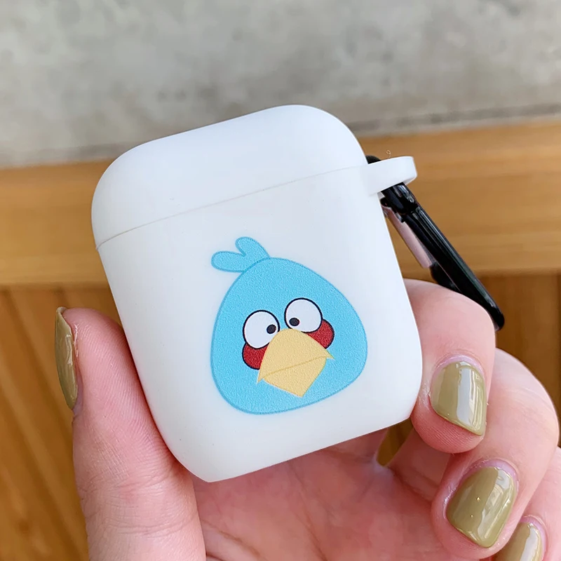 730 Мультфильм для Apple Airpods чехол силиконовые милые аксессуары для Airpods 2 Наушники коробка Беспроводная Bluetooth гарнитура защитный чехол - Цвет: 730