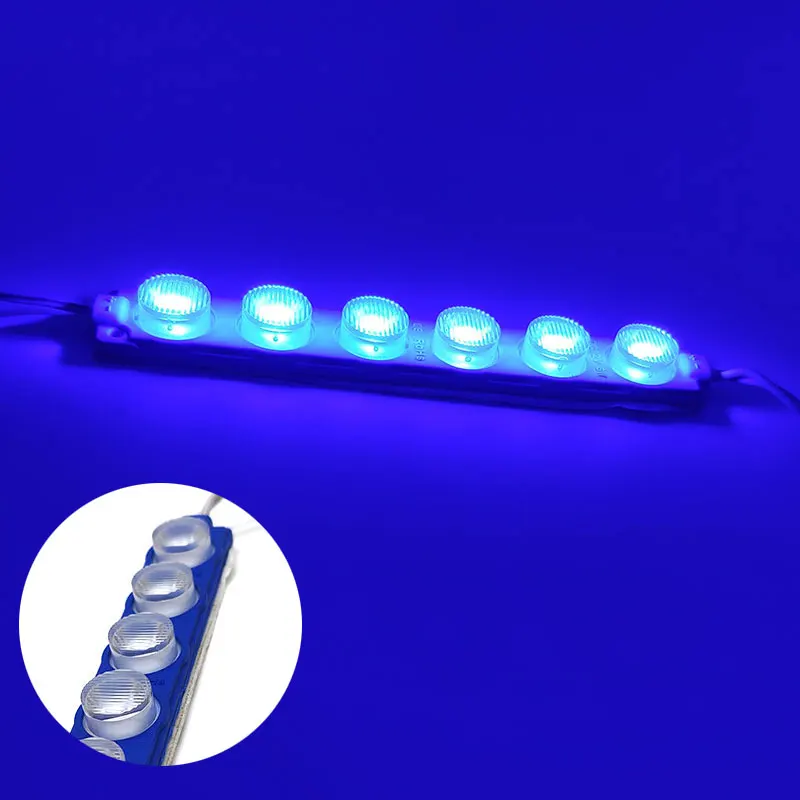 

20 шт., 12 В, светодиодный модуль, супер яркая гирлянсветильник с объективом, IP65, водонепроницаемый SMD, рекламный дизайн светодиодный модуль