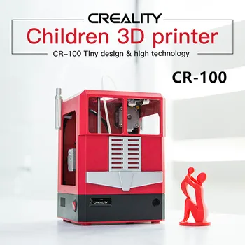 

Newest CR-100 Mini 3D Printer 100*100*80 mm Printer Szie Gift for Children Kid Cute 3D Printer Applied for Home and School Needs