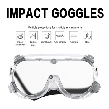 

Outdoor Cycling Motorcycle Off-Road Racing Goggles Winter Skate Sled ATV Eyewear Motocross DH MTB Glasses Single Lens Clears