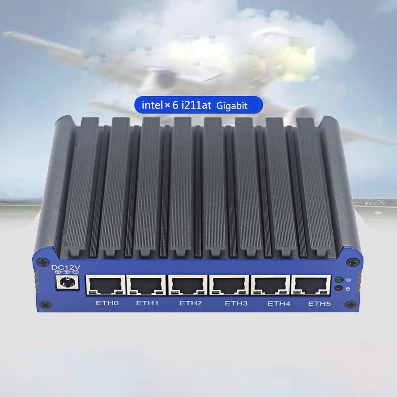 Mini Pc Firewall Router 7th-core i7-7500U 4405U 3965U/3865U 6 Gigabit NICs Fanless appliance VPN ASE-NI | Компьютеры и офис