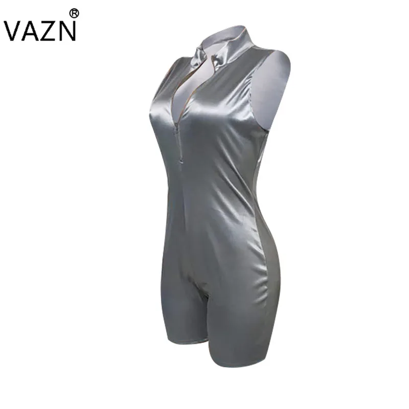 VAZN новые высококачественные сексуальные модные новые стильные женские женские Мини-комбинезоны с рукавом-танком женские облегающие ползунки J6037