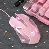 Kawaii Pink Crystal Mouse  1