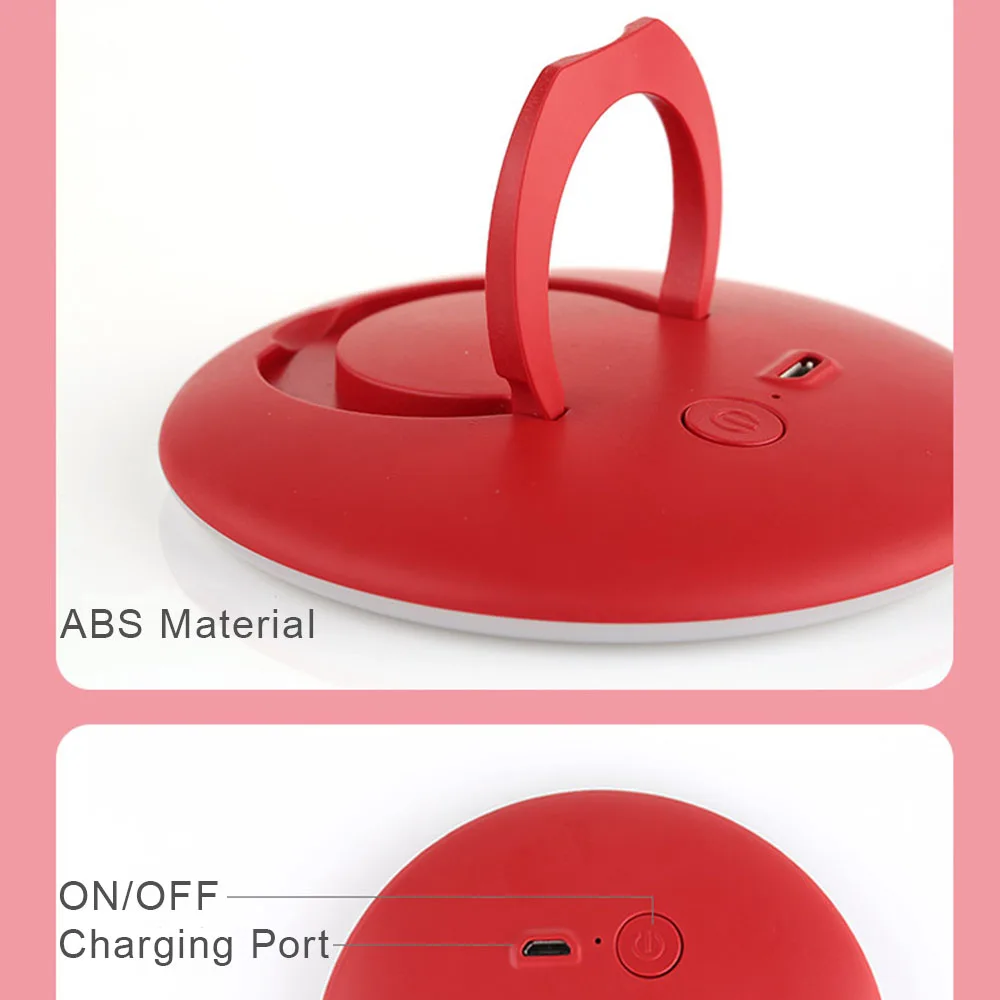 Can Be Put In Handbag Mini Rechargeable Portable Lamp LED Makeup Mirror Travel Vanity Looking Glass Light Fill Light