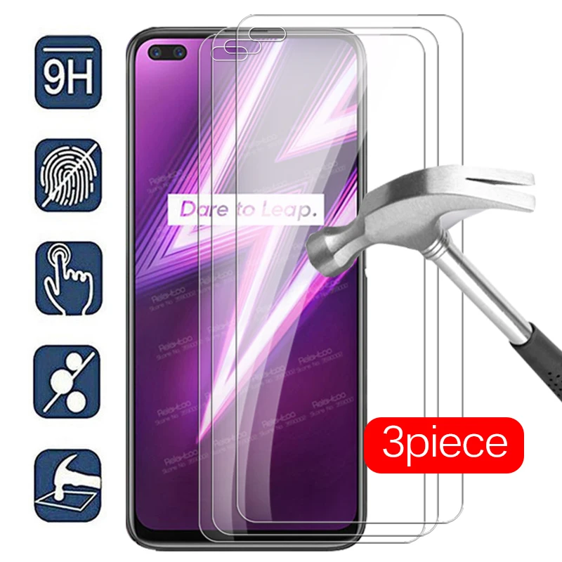 

Защитное стекло для oppo realme 6 pro, 6 pro, 6 pro, 6 pro, 3 шт.