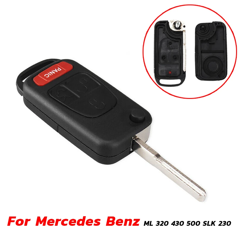 Для Mercedes Benz ML 320 430 500 SLK 230 Брелок дистанционного управления чехол