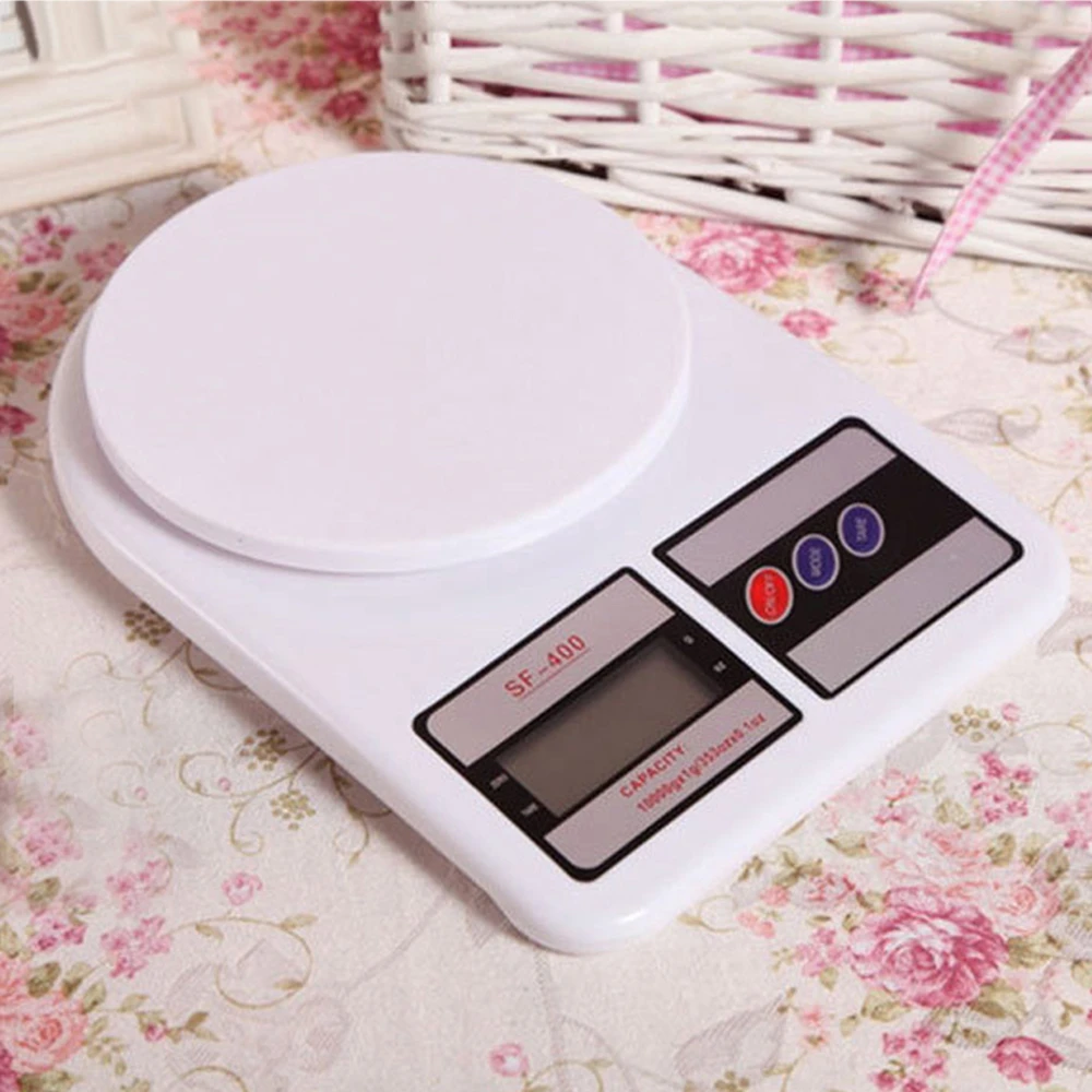 10kg/1g Portable Digital Scale LCD Electronic Scales Postal Household Food Balance Measuring Weight Kitchen LCD Electronic Scale