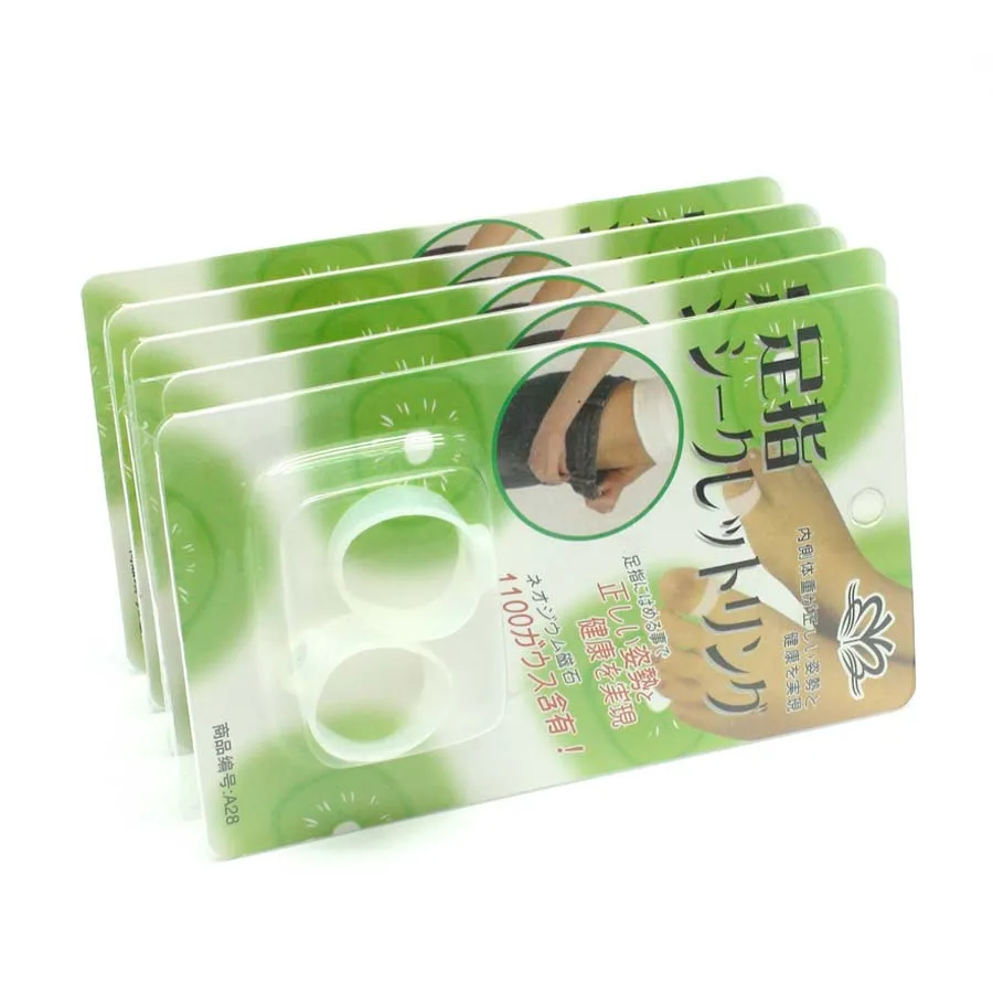 6Pcs Magnet Toe Patch Lose Weight Slim Loss Ring Sticker Silicon Slimming Foot Massage Feet Reduce Burn Fat Feet Care Fat C417