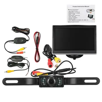 

5Inch Digital Monitor + Car Rear View Camera Combination Products Suitable For Car Truck Bus Trailer