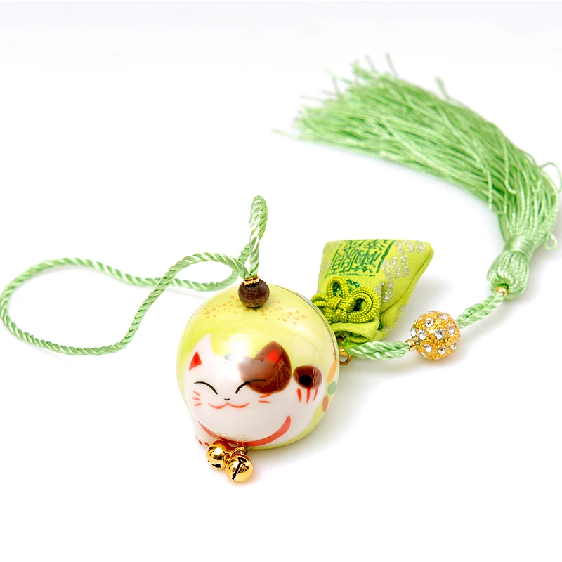 B Lucky cat, аксессуары для дома, Автомобильное зеркало заднего вида, украшение, подвеска, рюкзак с подвеской, Рождественский подарок на день рождения, подвеска lucky - Цвет: B