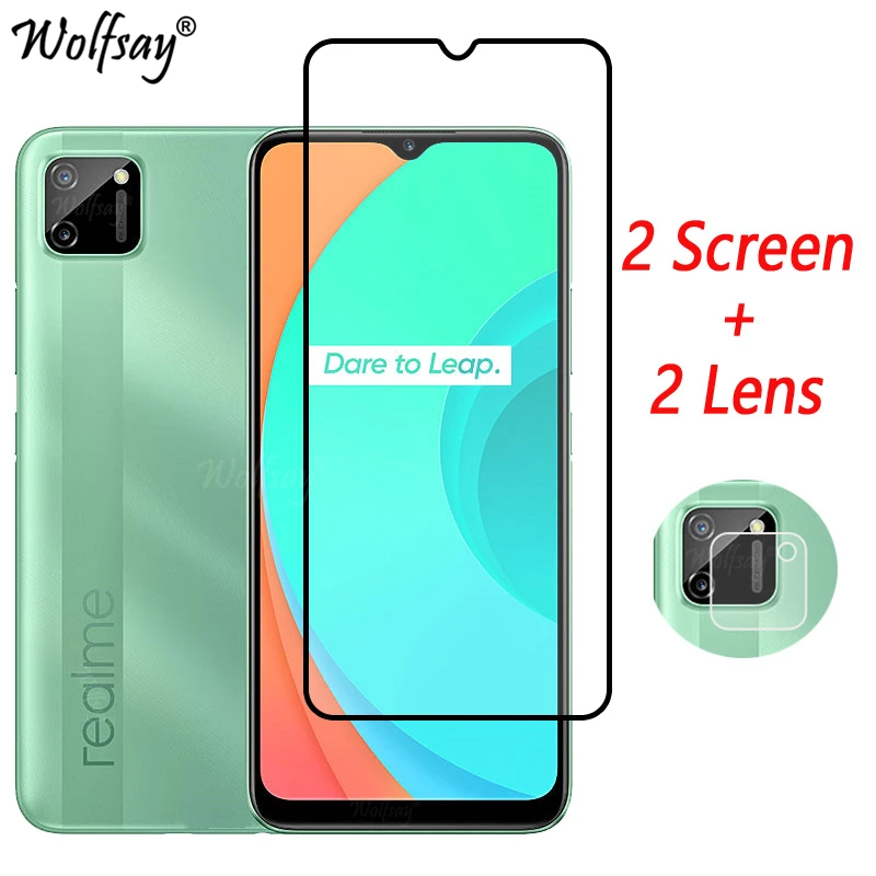 Закаленное стекло с полным покрытием для Oppo Realme C11, Защита экрана для Oppo Realme C11, стекло для камеры Oppo Realme C11, стекло 6,5 дюйма|Защитные стёкла и плёнки| | АлиЭкспресс