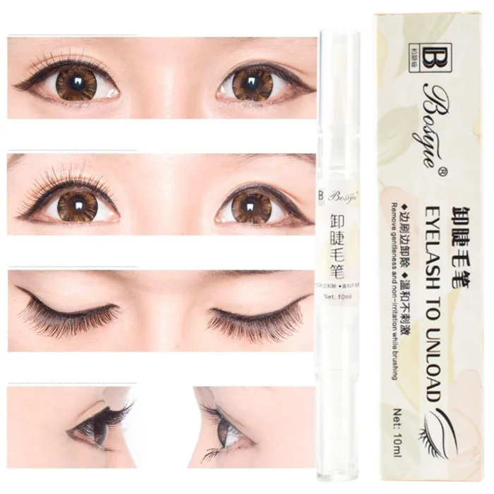 Grafting Eyelashes Glue Remover Pen Painless No Stimulation False Lashes Eyelash Extension Cleaner HJL2019