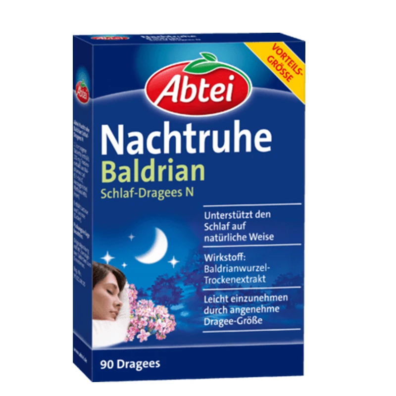 nachtruhe baldrian schlaf-dragees N 40 шт