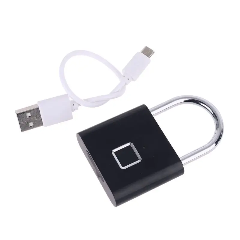 

Smart Biometric Fingerprint Padlock Keyless File Cabinet Drawer Anti-theft Lock