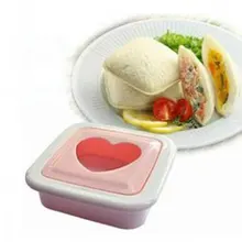 1 шт. Бутербродница креативная кухонная утварь с сердечком резак полезные формы для выпечки для пирога, хлеба, тостов ABS