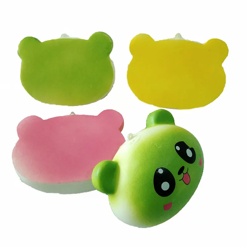 Перекрестная граница для пены памяти pu панда Expression Toys модель 10 см животный хлеб модель мягкое