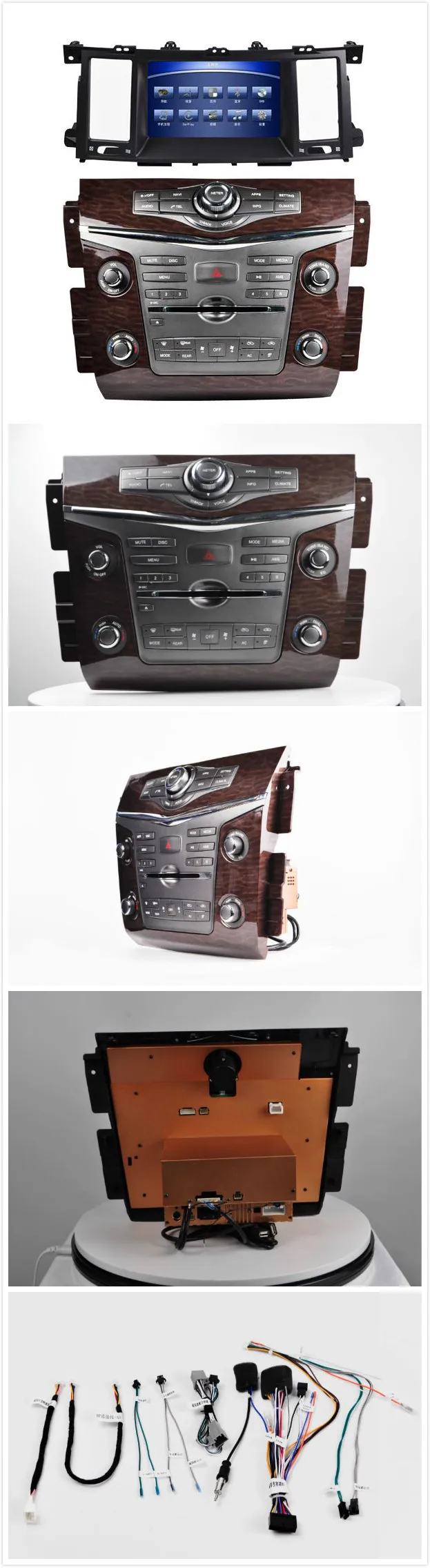 DSP Carplay 2G 3 2G " Android 7,1 автомобильный аудио для Nissan Patrol 2013- Радио Стерео Vedio GPSNavigation ПК мультимедиа