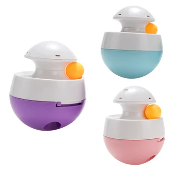 

Pet Toys Tumbler Leakage Food Ball Food Dispenser Slow Feed Accompany Playing Training Pet Supplies for Cat Dog