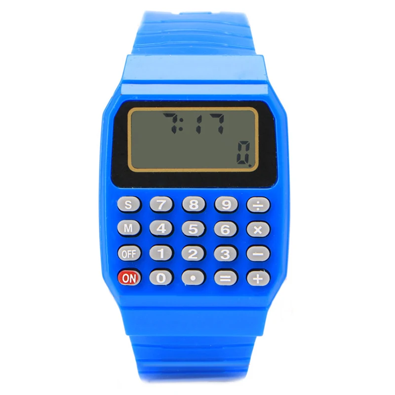 Fashion Children's Watches WOMAGE Kids Led Digital Watches Silicone Electronic Calculator Watches Cheap Price Reloj Multifuncion afbeelding