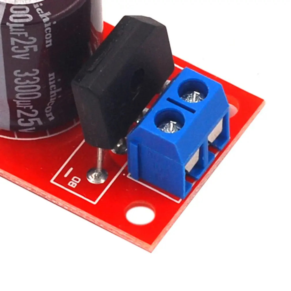 Rectifier filter power supply board rectifier power amplifier 3A with red LED AC simple Supl indicator