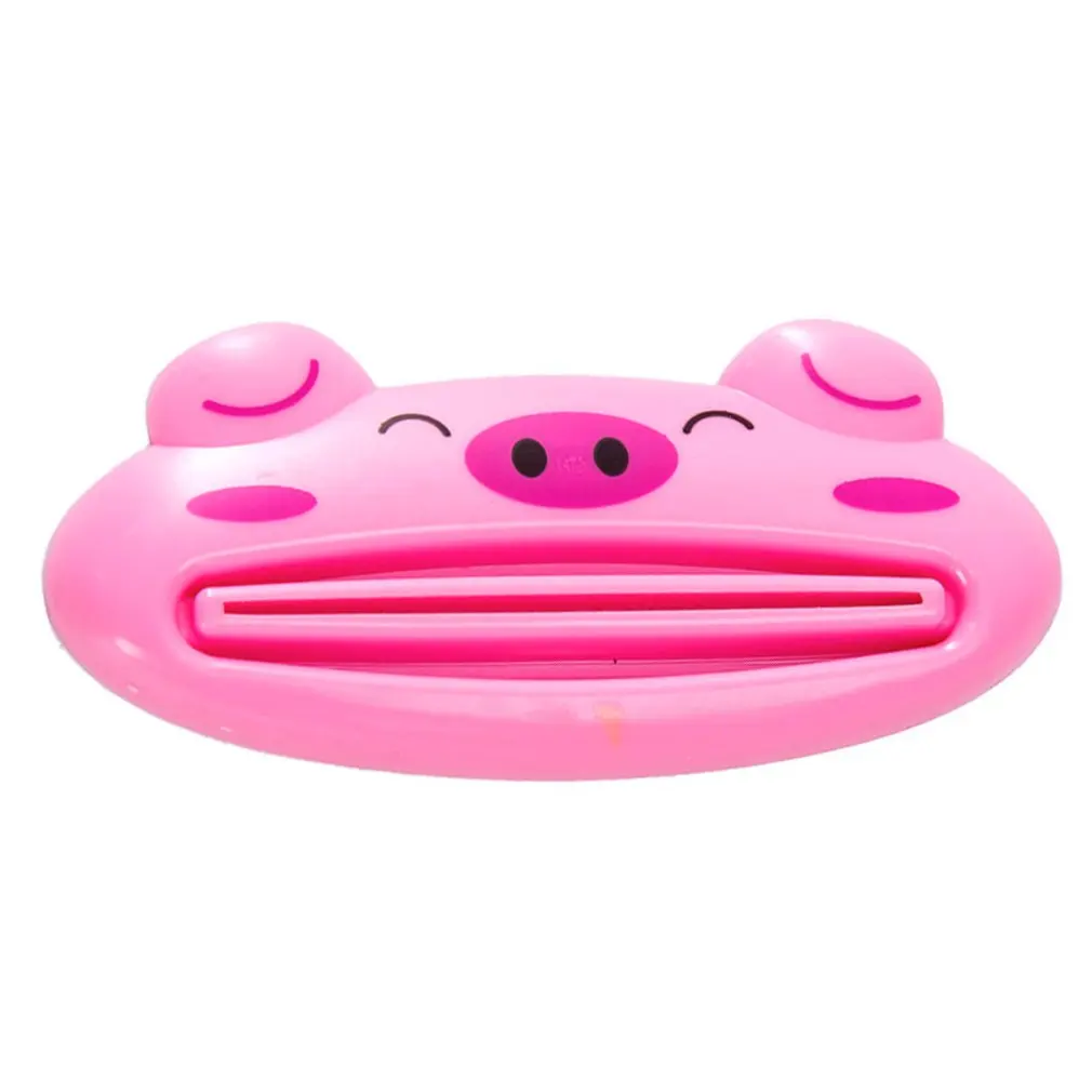 Powder pig Универсальный соковыжималка с милыми мультяшными животными, Корейская креативная соковыжималка для зубной пасты, аксессуары для ванной комнаты, Прямая поставка - Цвет: Powder pig