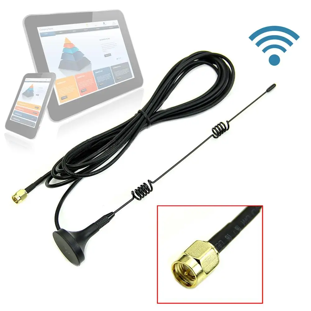 Высококачественная сигнальная антенна 5х Диапазонный удлинитель практичный 50 Вт