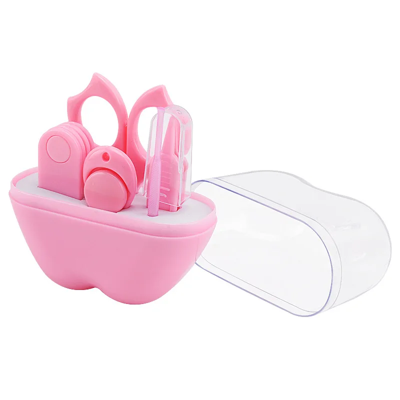 

5Pcs Infant Nail Care Kit Newborn Baby Nail Clipper Safety Scissors Nail Care Suit for Baby Care Baby Nail Clipper Set