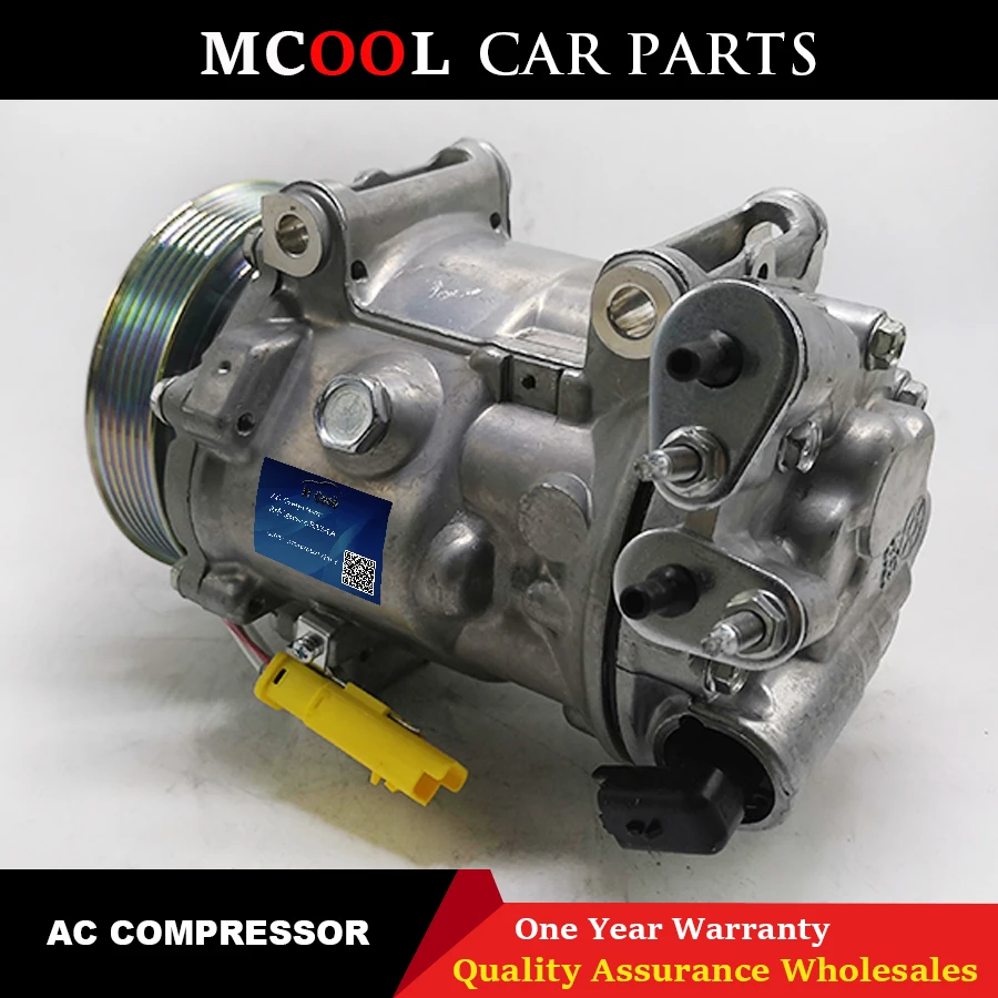 Для Санден SD7C16 компрессор для peugeot 407 508 для Citroen C5 C6 9683055180 9800840380 6453WW 6453SN 6453RE 6453PP 9670022580