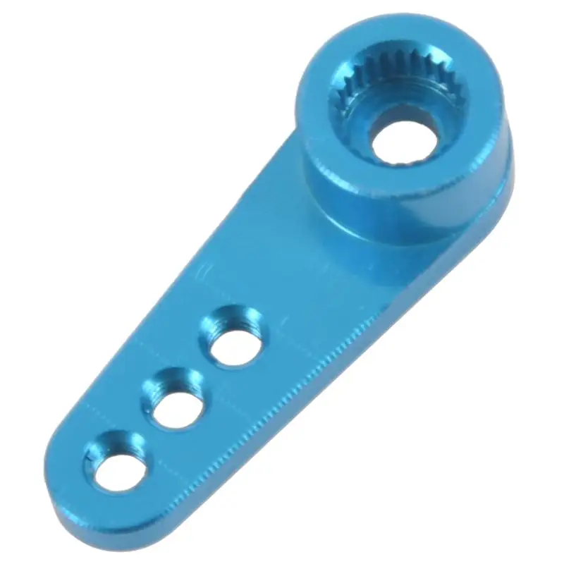 28.5mm 25T Teeth Tooth Steering Half Servo Arm Horn For 1/10 RC Model Car Traxxas Axial Blue | Игрушки и хобби