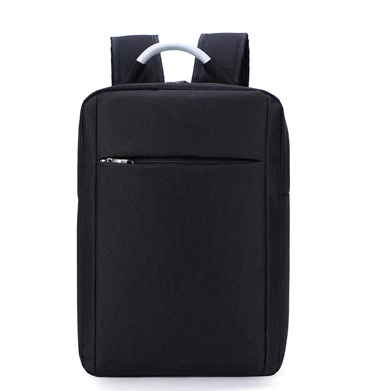 

New Style Nylon Cloth Backpack Computer Bag Fashion Business Backpack Solid Color Casual Travel Men's Backpack
