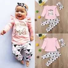 CANIS/ г. Футболка с длинными рукавами и сверло вверх+ брюки с цветочным принтом, леггинсы комплект одежды из 3 предметов