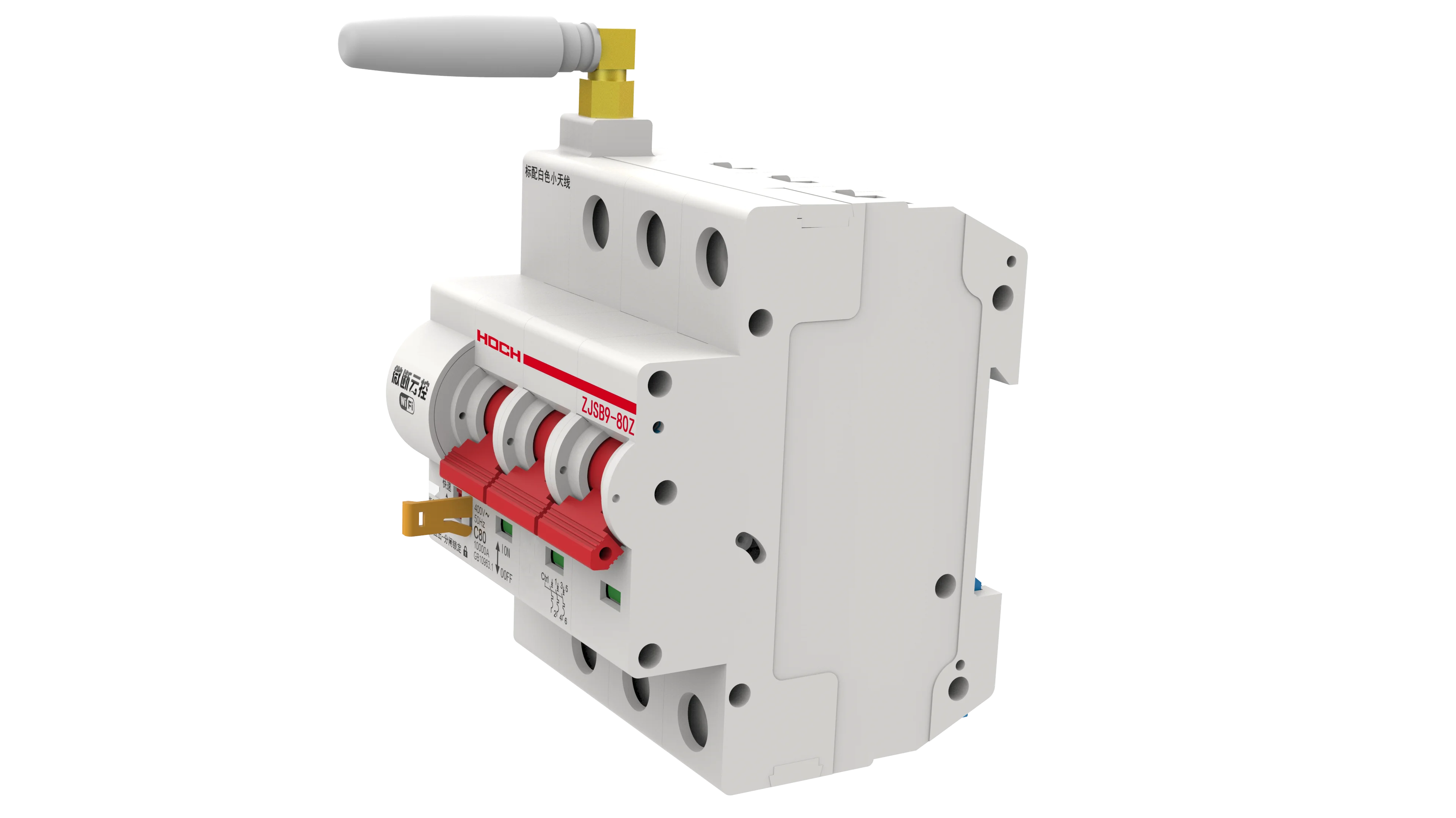 Ceny HOCH ZJSB9 80Z WIFI przerywacz zdalnego sterowania 3P Ewelink inteligentny inteligentny przełącznik automatyczny fabryka darmowa wysyłka