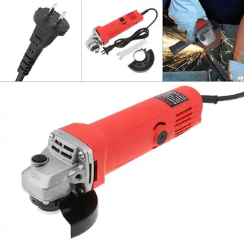 앵글 그라인더 220V 700W/750W 전기 앵글 그라인더 보호 커버 지원 녹 제거를위한 연마 디스크