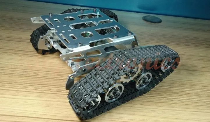 DIY металлический rc Танк умный робот танк шасси гусеничный пульт дистанционного управления Wallee шасси Робот Танк модель Cardiy игрушки для детей