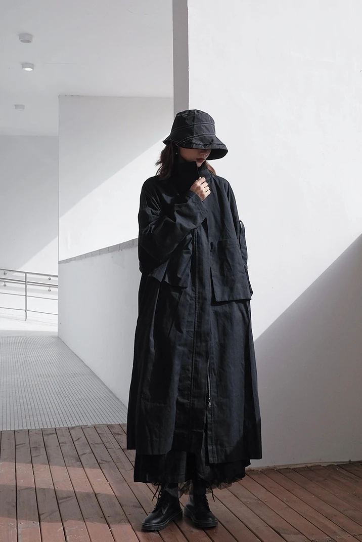 [DARK] Winter New Yoji Yamamoto Dark Wind Big High