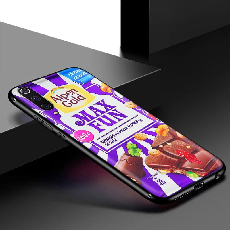 Мягкий силиконовый чехол YIMAOC Alenka Alpen с золотым шоколадом для Samsung Galaxy S6 S7 Edge S8 S9 Plus