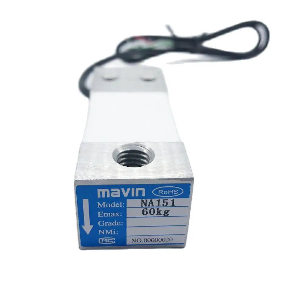 

Free Shipping NA151 Load Cell 20kg 60kg 100KG 200kg Measuring Weight Single Point Load cell Sensor