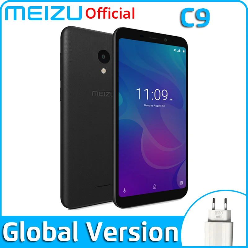 Meizu C9, 2 ГБ, 16 ГБ, глобальная версия, мобильный телефон, четырехъядерный, 5,45 дюймов, 1440X720P, передний, 8 Мп, задняя камера 13 МП, аккумулятор 3000 мАч|Смартфоны и мобильные телефоны| | АлиЭкспресс