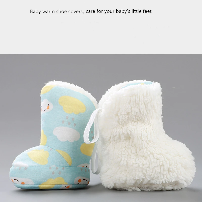 

Booties for Babies One-Year-Old Children's Indoor Anti-Kick Off Sleeping Bag Foot Cover Sleep Protection for Newborn Baby on Bed