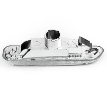 

Pair Side Marker Light Clear Side Marker Repeater Light Indicators Lamp For BMW 3 Series E46 98-04 Durable