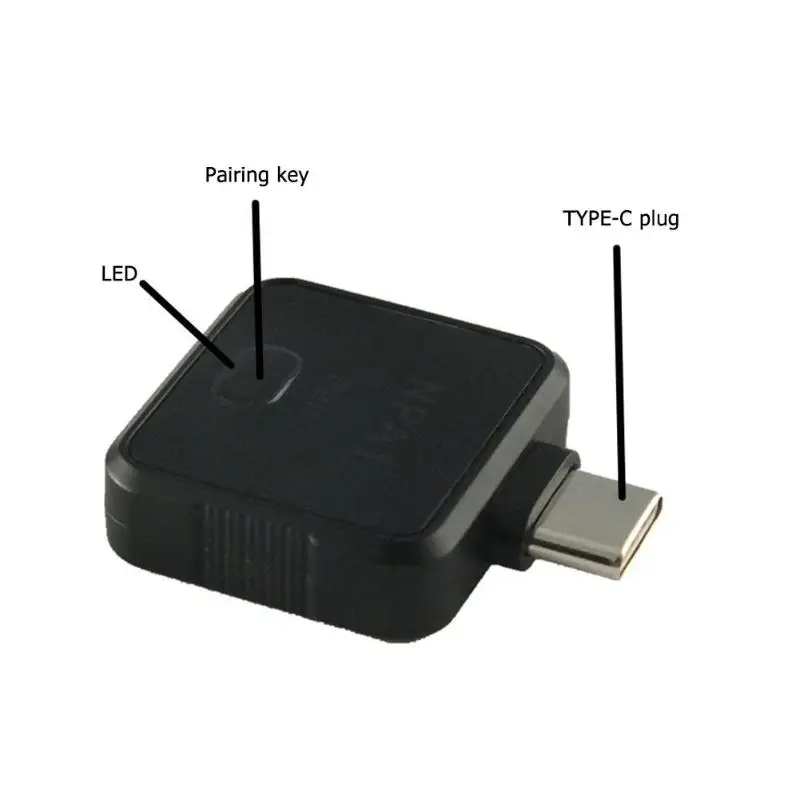 Настольный bluetooth-адаптер USB A для телефона, беспроводной музыкальный аудио передатчик, частотный диапазон отклика 2,402-2,480 ГГц