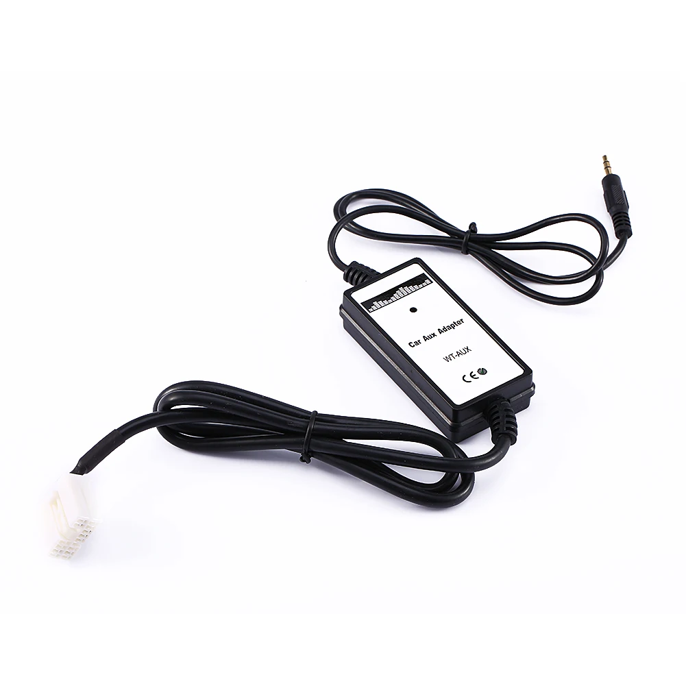 SOONHUA AUX автомобильный адаптер Музыка MP3 Play вход AUX кабели адаптеров DC 12V 95DB 20 HZ-20 KHZ