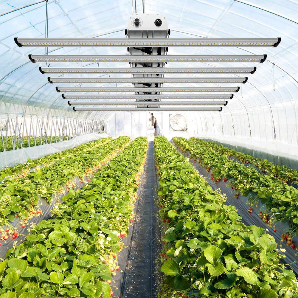 Phlizon Groeilamp 640 Watt Full Spectrum LED Grow Light Bar For Indoor Plant