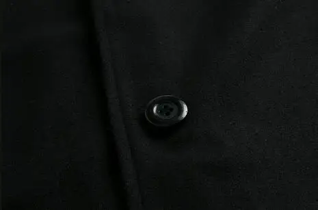 Новое зимнее шерстяное пальто для мужчин, длинное шерстяное пальто для отдыха, мужские однотонные повседневные модные куртки/повседневное мужское пальто
