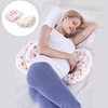 Cojín multifuncional para el vientre en forma de U para embarazadas, almohada de apoyo para el vientre, cojín lateral para dormir, accesorios de maternidad ► Foto 2/6