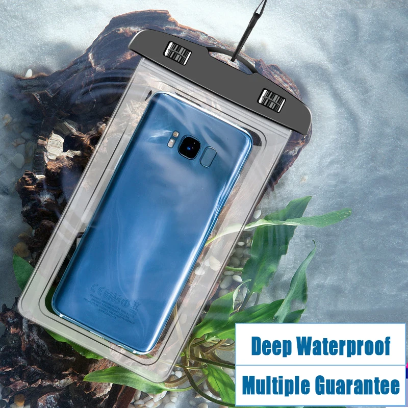 Водонепроницаемый чехол для iPhone 8Plus X XR XS, сумка для телефона, подводное плавание, туризм, тропический лес, нарукавник, смартфон, сухие Сумки, чехол