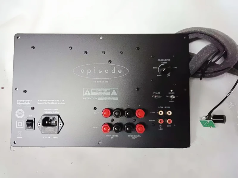USA episode Pure amplificador subwoofer 